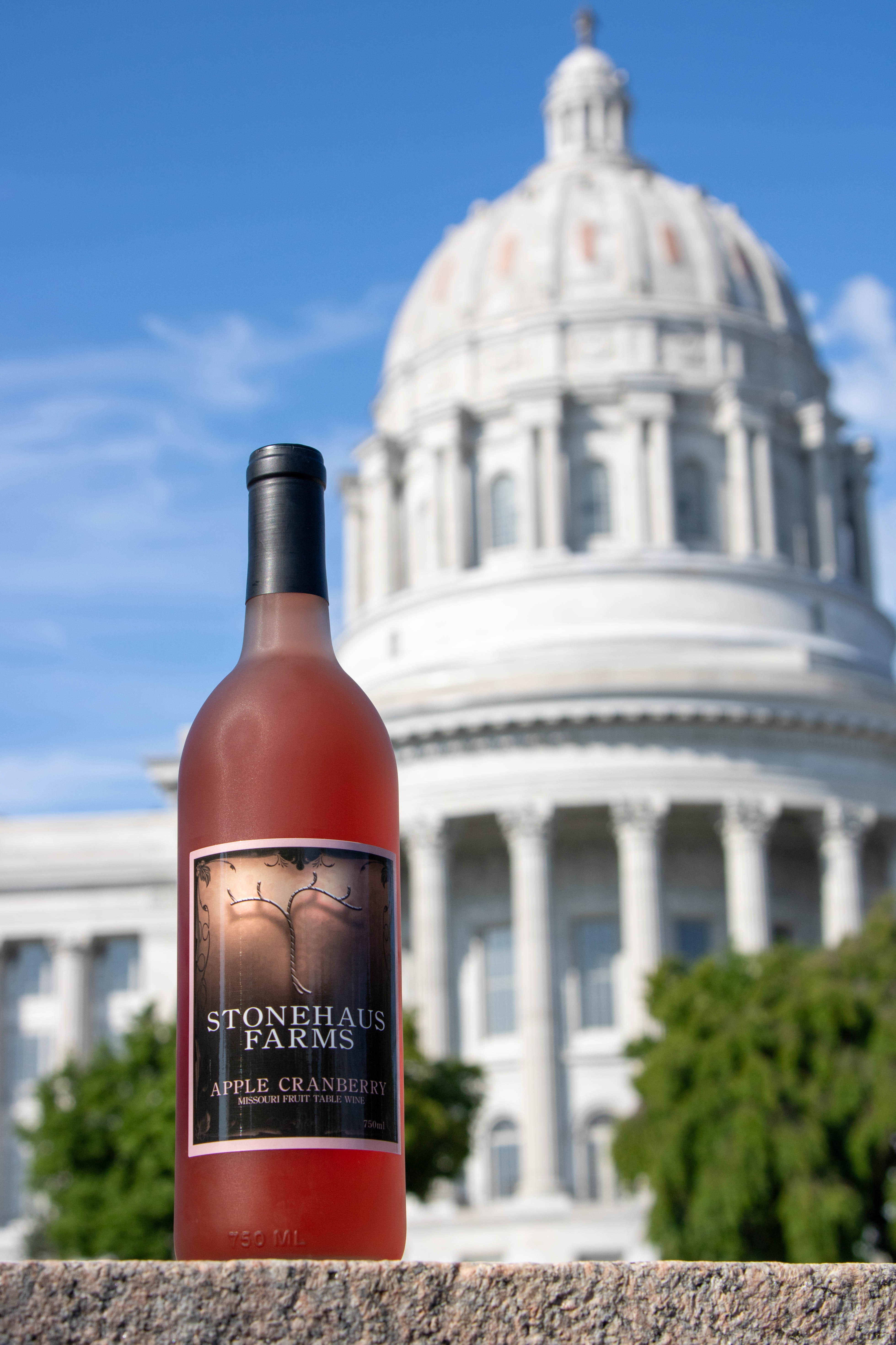 ベリーズ&グレープス ダブルリム ヴィンテージ ステンドグラス フルーツ苺 葡萄 Behind the Label Stonehaus Farms Vineyard & Winery Apple Cranberry